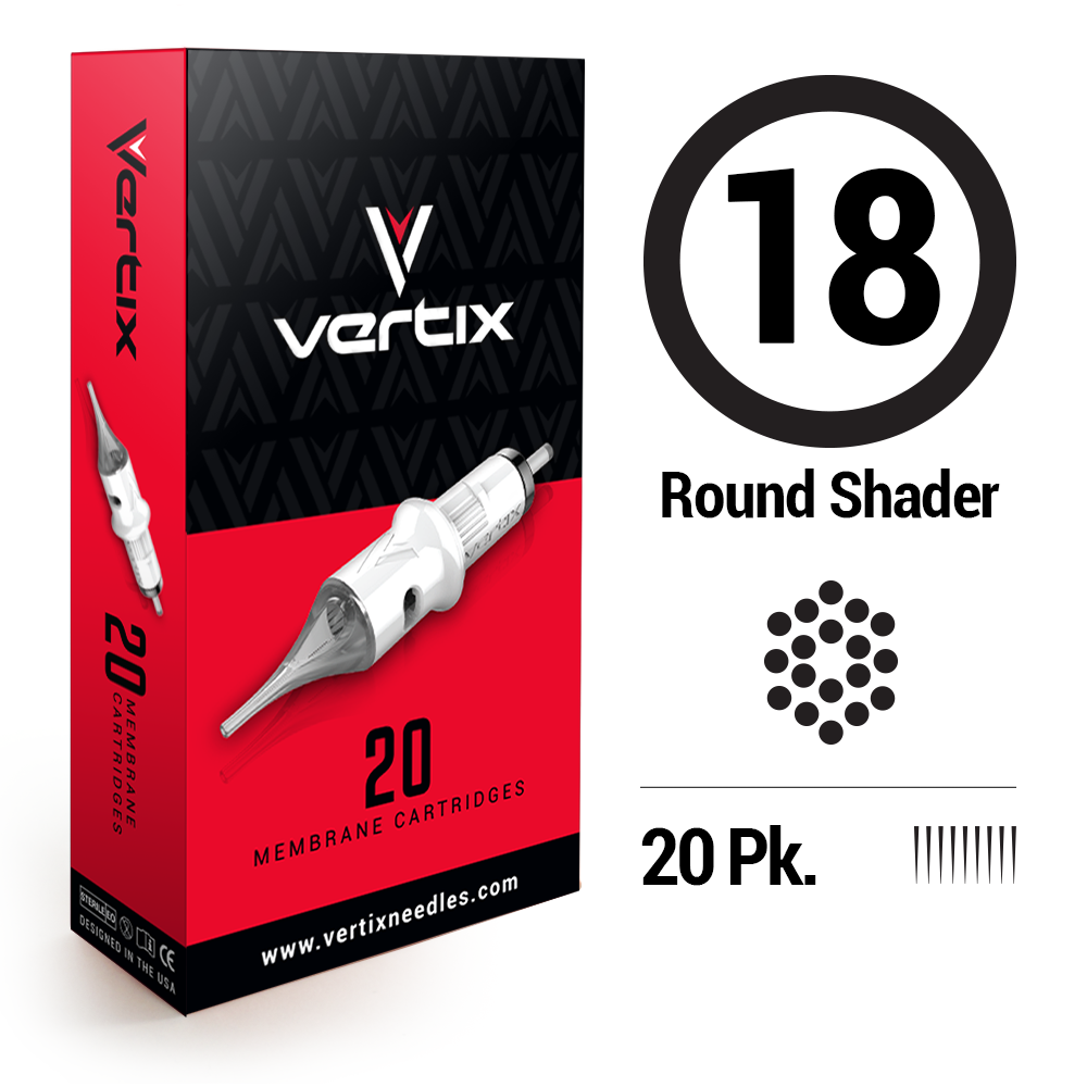 Vertix 18 Round Shader Medium taper