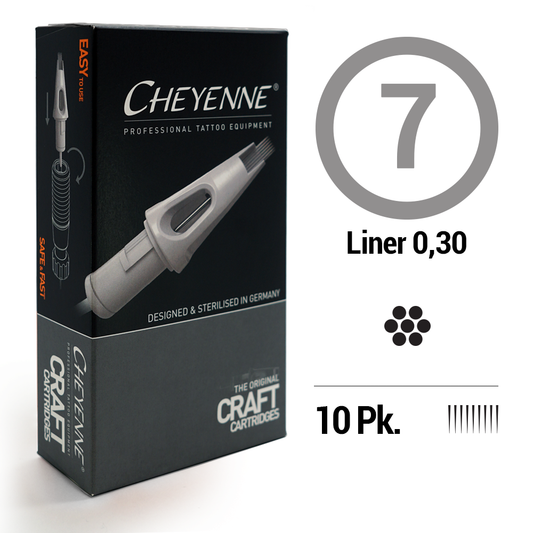 7 Liner Tattoo Craft Cartridge Needle