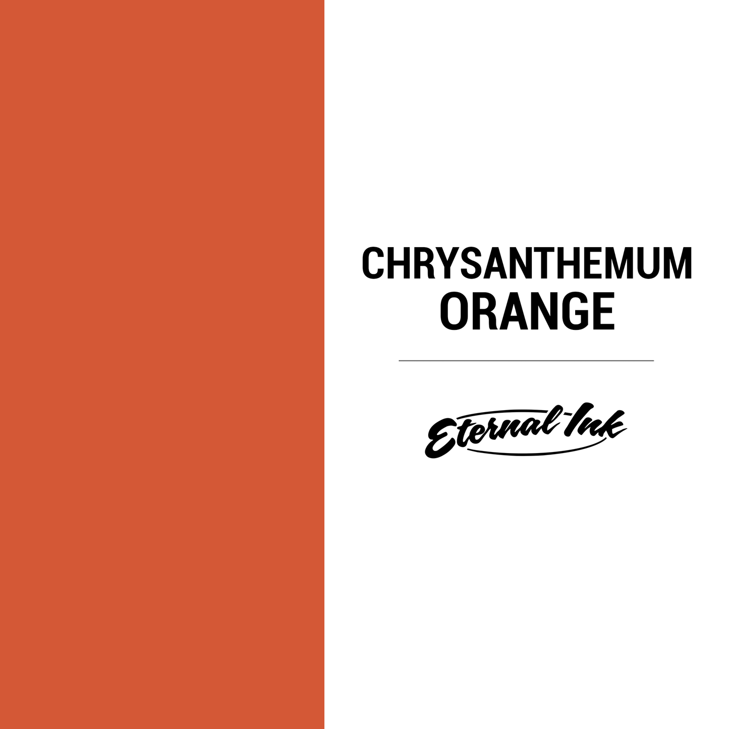 Eternal Ink Chrysanthemum Orange