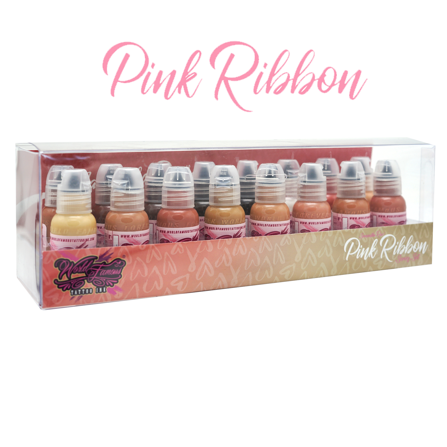 Pink Ribbon Set