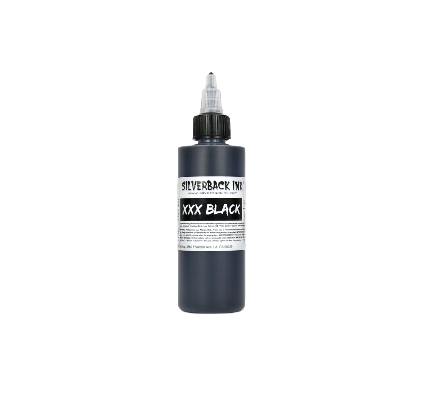 Silverback Ink XXX Black - 4oz Bottle