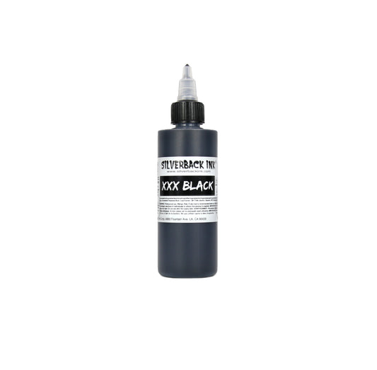 Silverback Ink XXX Black - 4oz Bottle