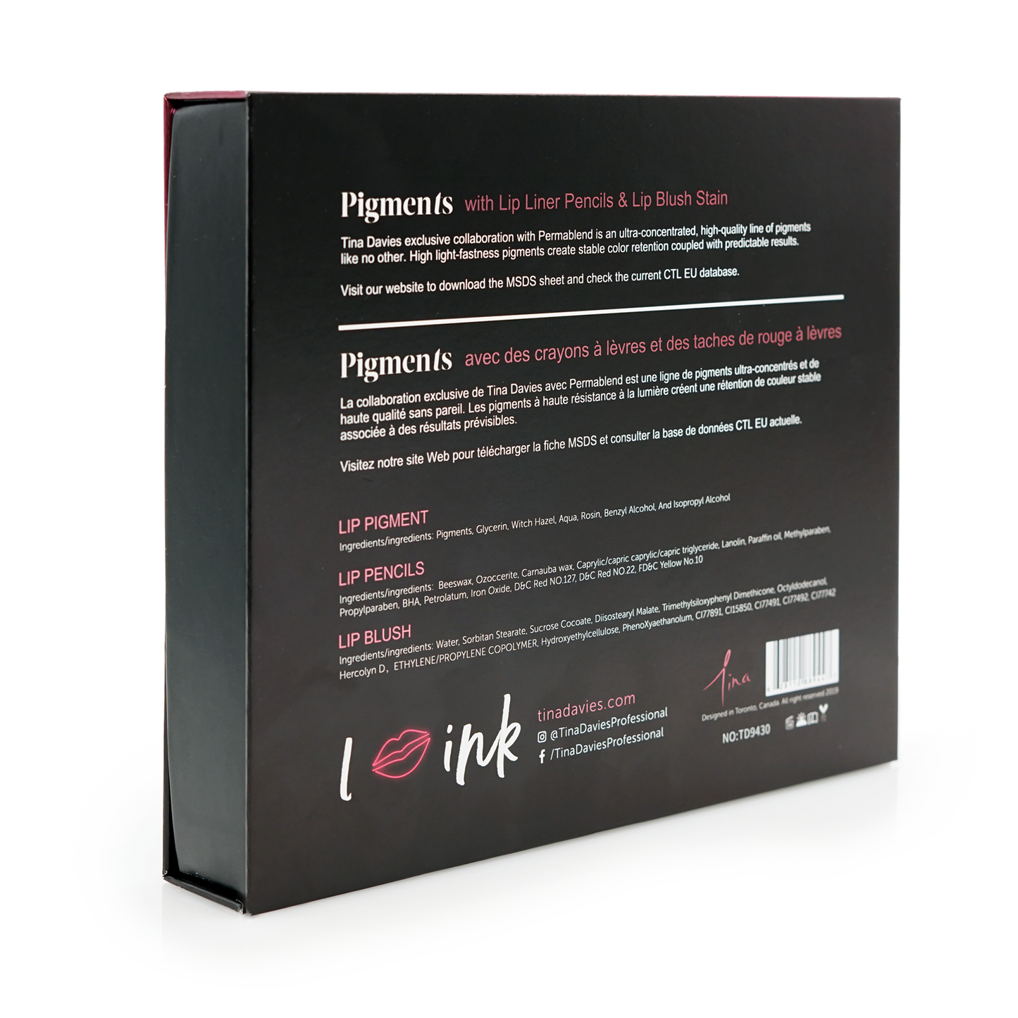 LUST Tina Davies / Permablend I 💋 INK Lip Collections