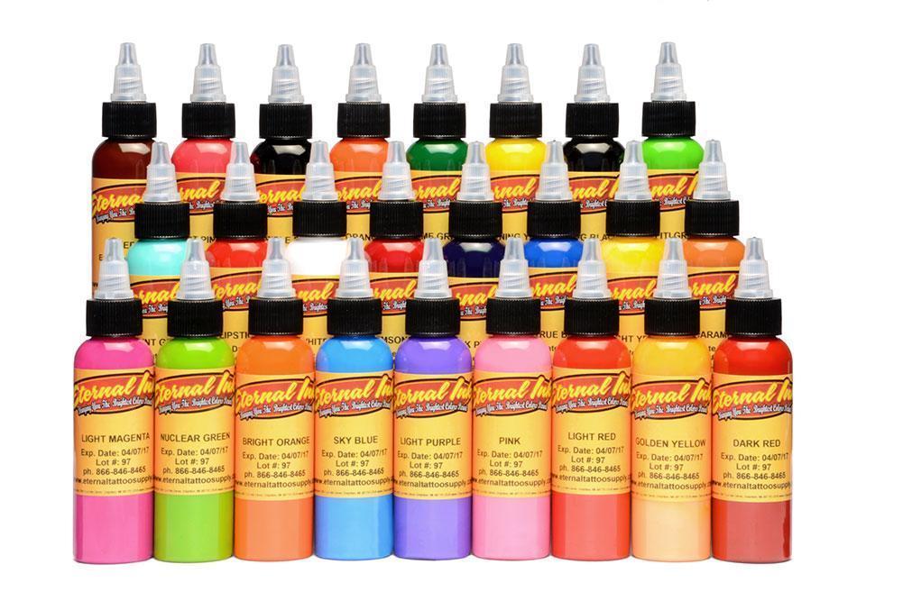 Eternal Ink Top 25 Color Set - 2oz