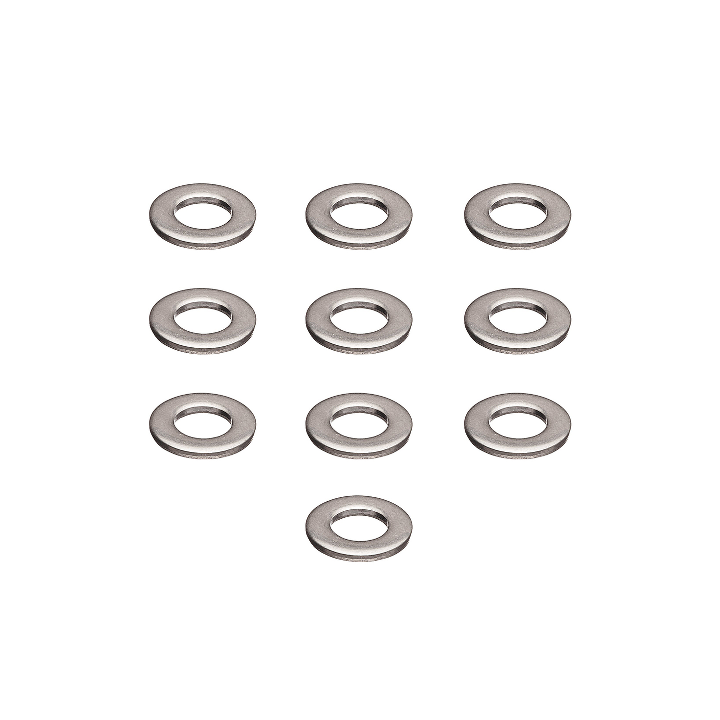 #10 Aluminum Washers - 10 Pack