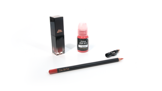 Tina Davies Lip Trio — Perma Blend — Peach