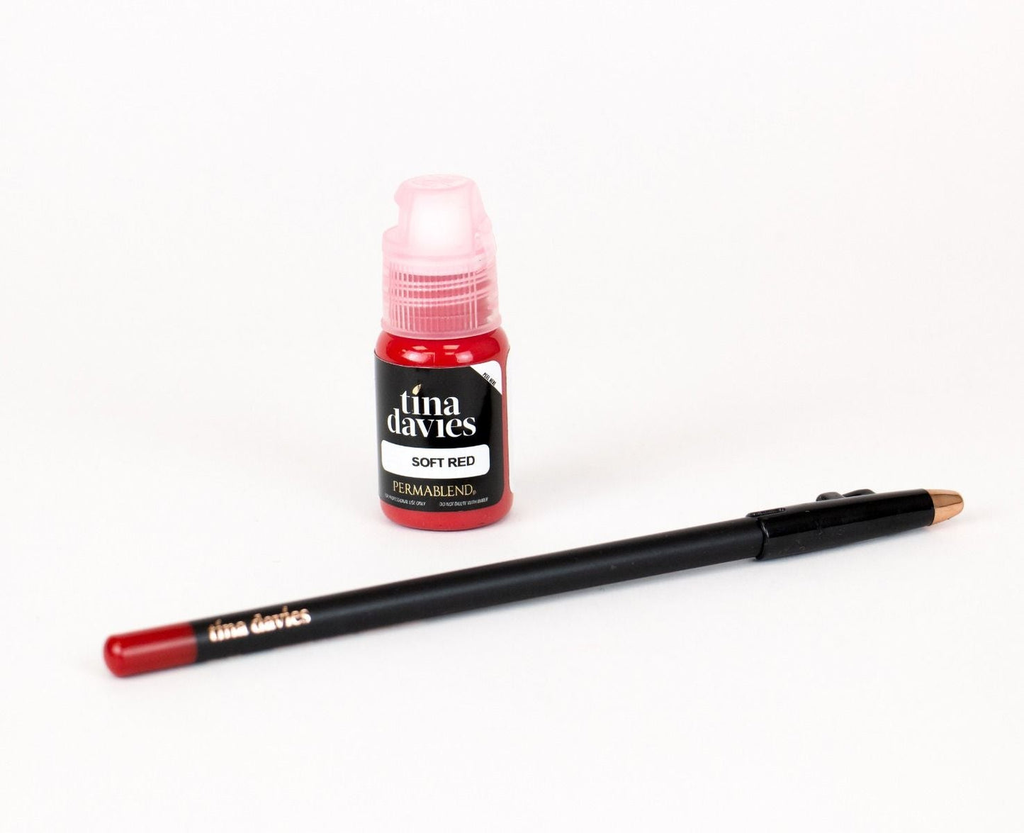 Tina Davies Lip Duo — Perma Blend — Soft Red