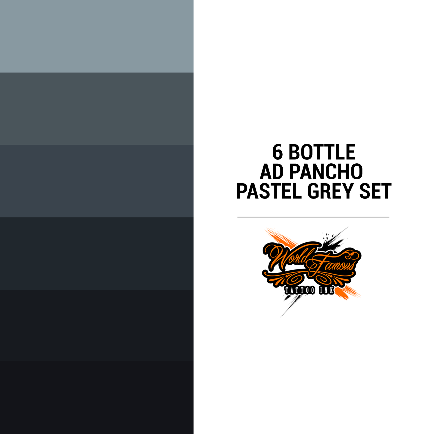 WF A.D. Pancho Pastel Grey Set