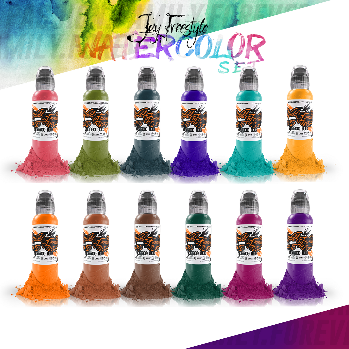 WF Jay Freestyle Water Color Set