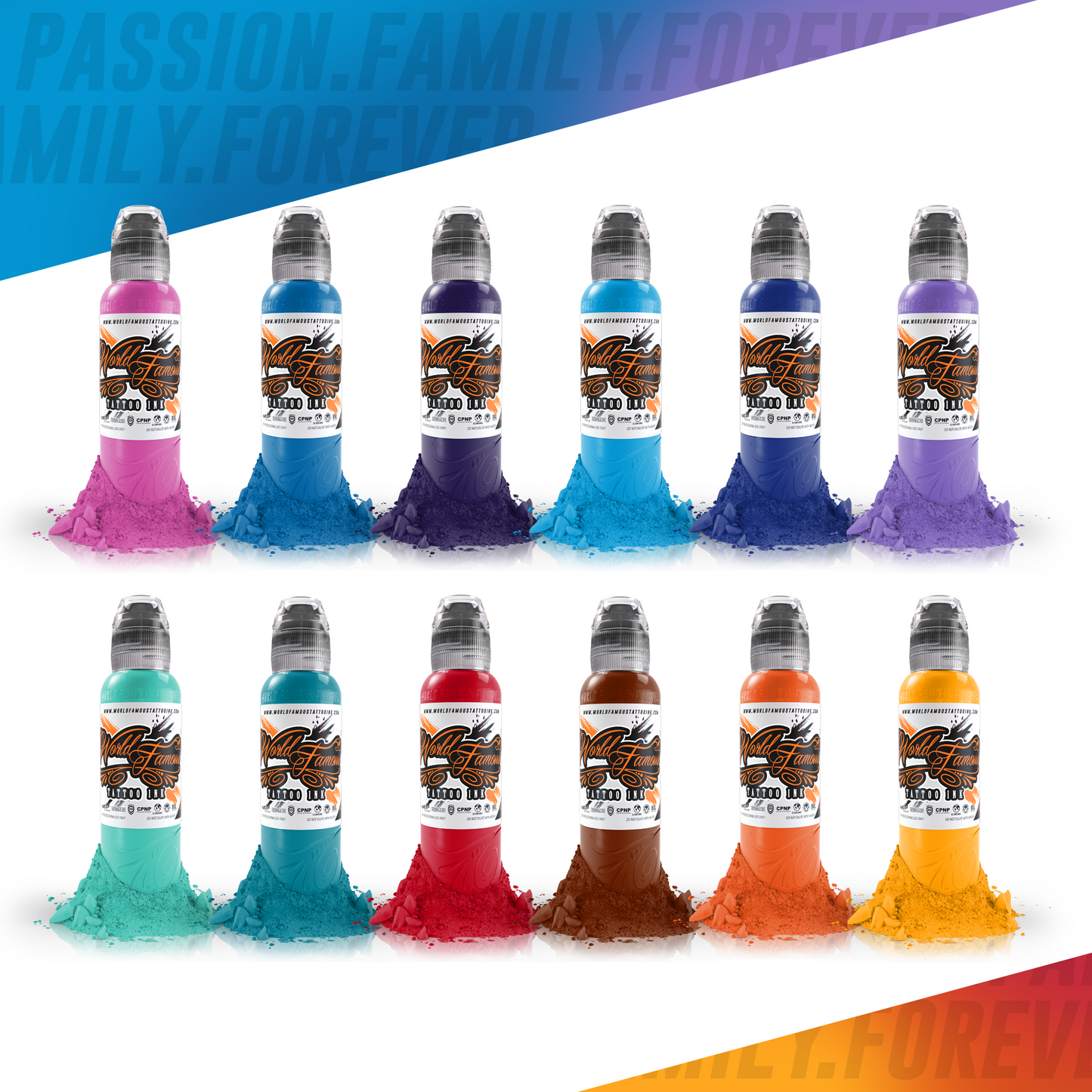 WF 12 Color Primary Set #2- 1 oz