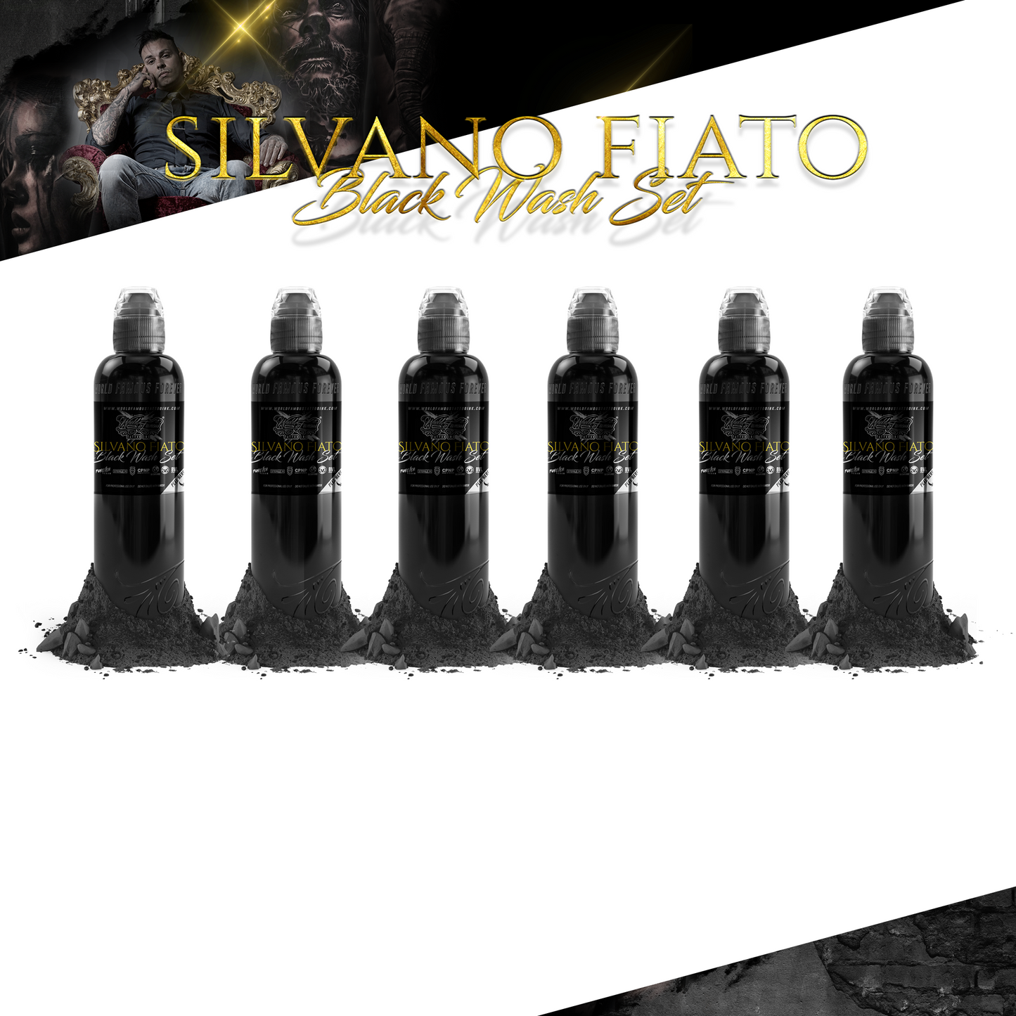 WF Silvano Fiato Black Wash Set