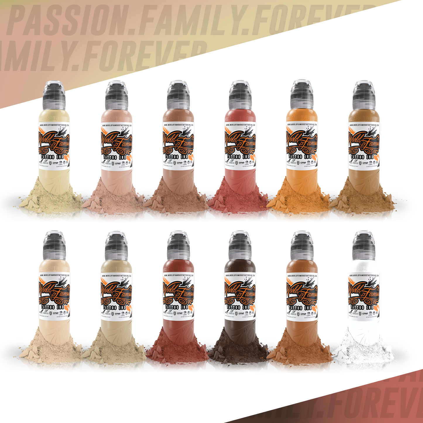 WF 12 Color Skintone Set 1 oz