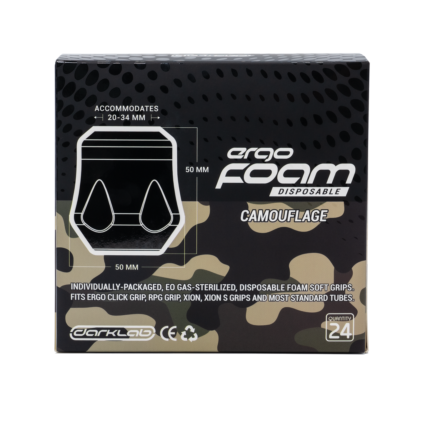 Ergo Disposable Foam Covers Camo