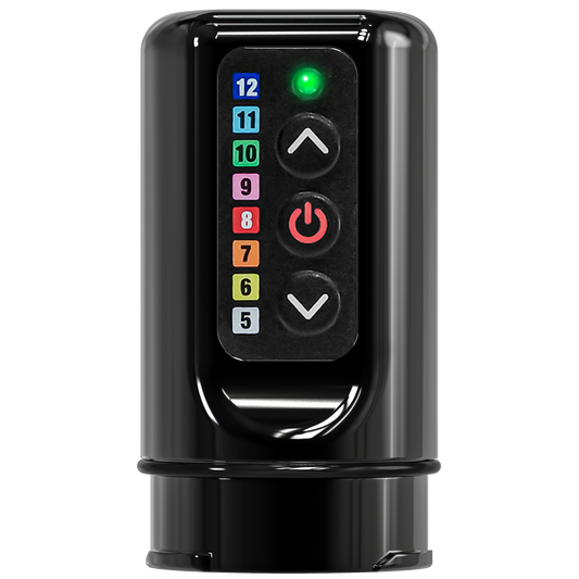 The PowerBolt is the power source for the Spektra Flux wireless tattoo machine. Buy an extra one to always be ready to work!