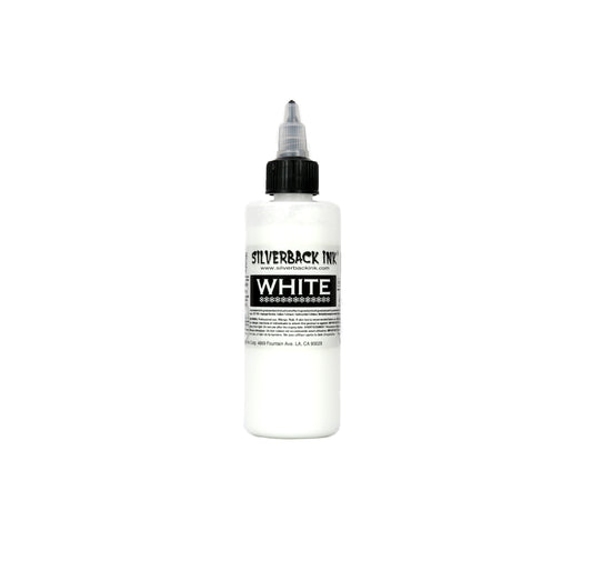 Silverback Ink White 4oz Bottle