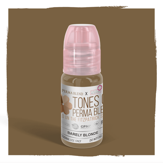 Barely Blonde- Tones Of Perma Blend