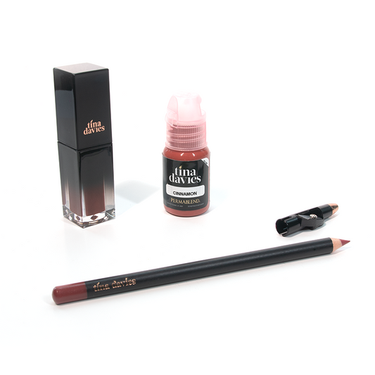 Tina Davies Lip Trio ‚Äö√Ñ√Æ Perma Blend ‚Äö√Ñ√Æ Cinnamon