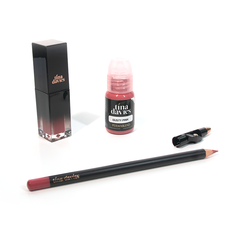 Tina Davies Lip Trio ‚Äö√Ñ√Æ Perma Blend ‚Äö√Ñ√Æ Dusty Pink