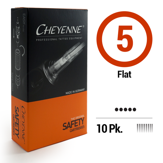 5 Flat Tattoo Cartridge Needle