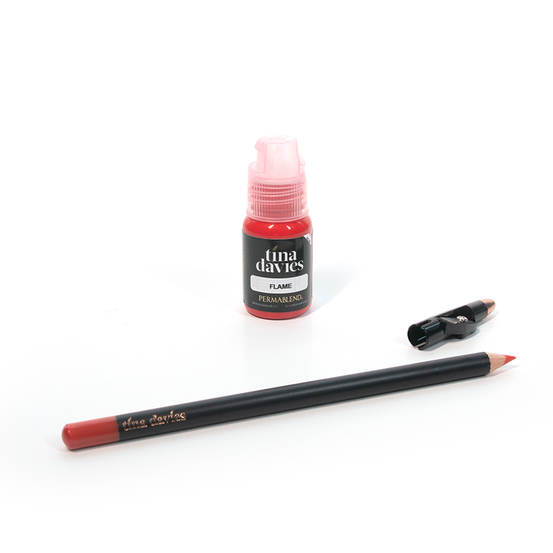Tina Davies Lip Duo ‚Äö√Ñ√Æ Perma Blend ‚Äö√Ñ√Æ Flame