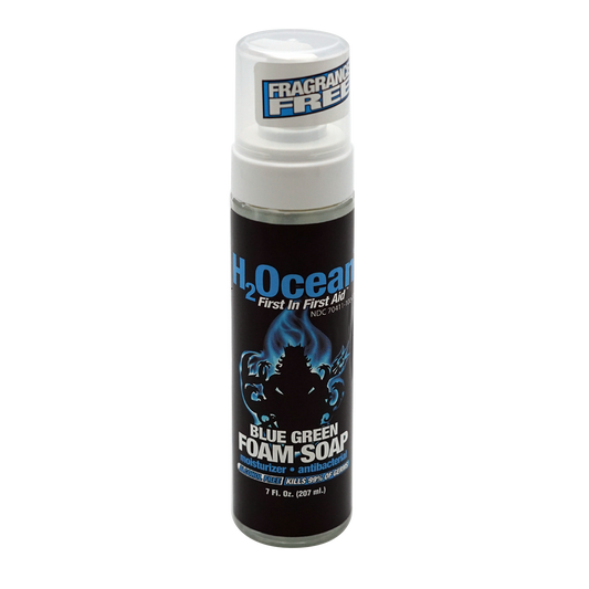 H2Ocean Blue Green Foam Soap