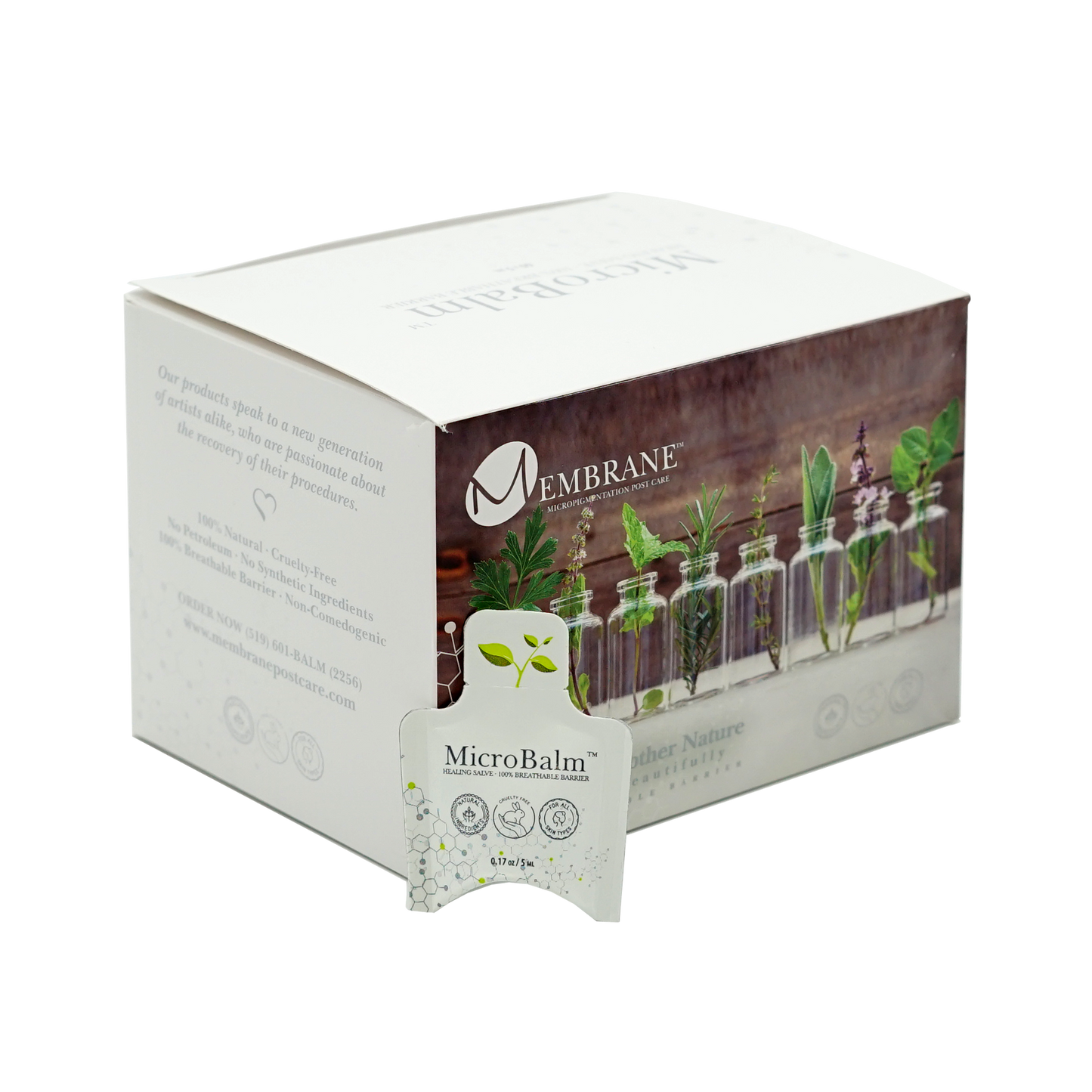 Membrane MicroBalm Pillow Packs (box of 60) 5ml ea