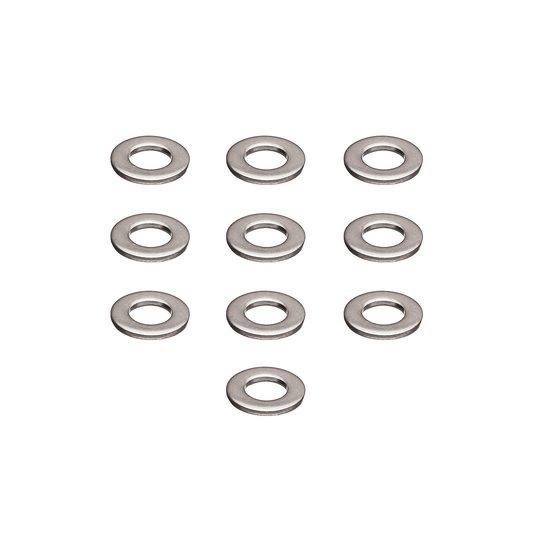 #10 Aluminum Washers - 10 Pack