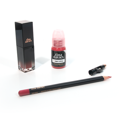 Tina Davies Lip Trio ‚Äö√Ñ√Æ Perma Blend ‚Äö√Ñ√Æ Pink Coral