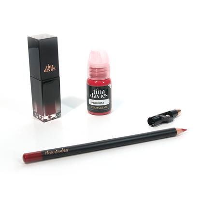 Tina Davies Lip Trio ‚Äö√Ñ√Æ Perma Blend ‚Äö√Ñ√Æ Pink Rose