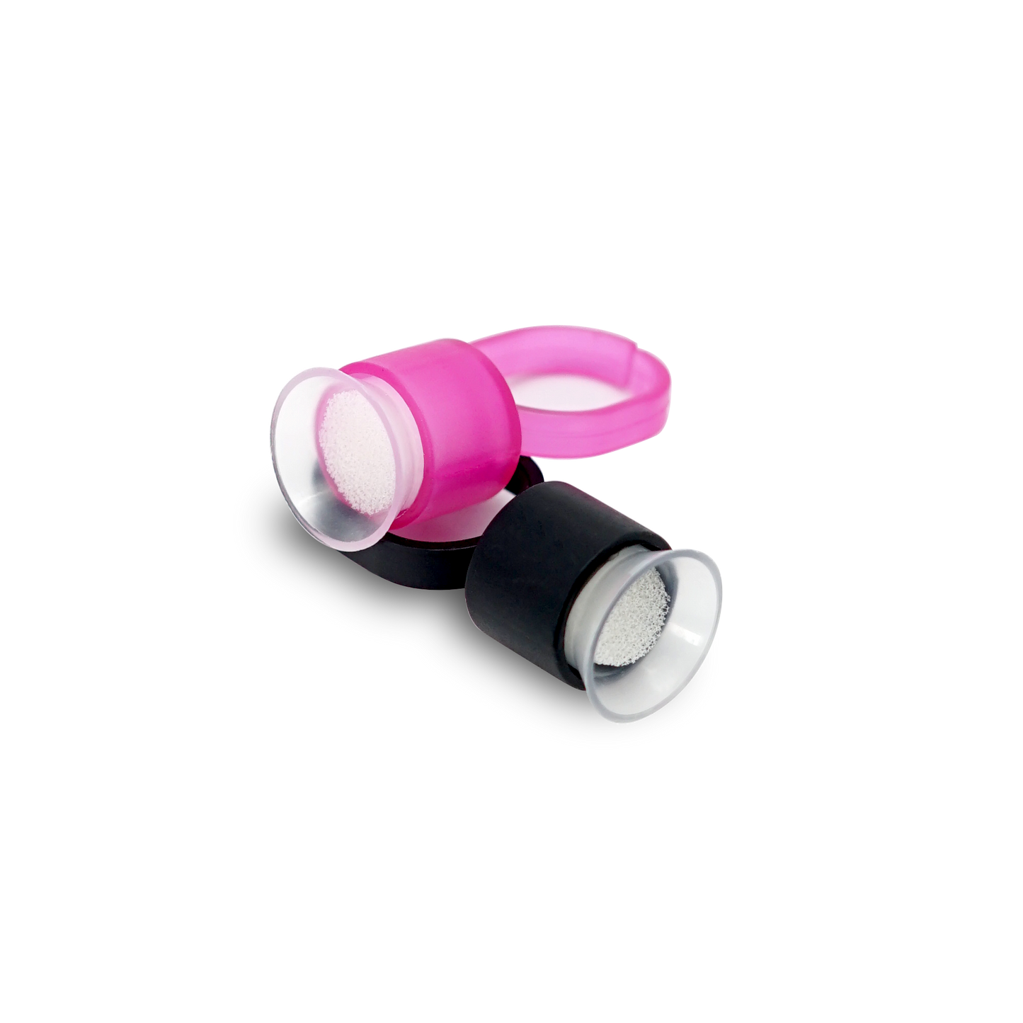 Ink Cap Rings 100pcs 50 Black/50 pink  10.00% Off Auto renew