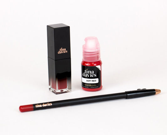 Tina Davies Lip Trio ‚Äö√Ñ√Æ Perma Blend ‚Äö√Ñ√Æ Soft Red