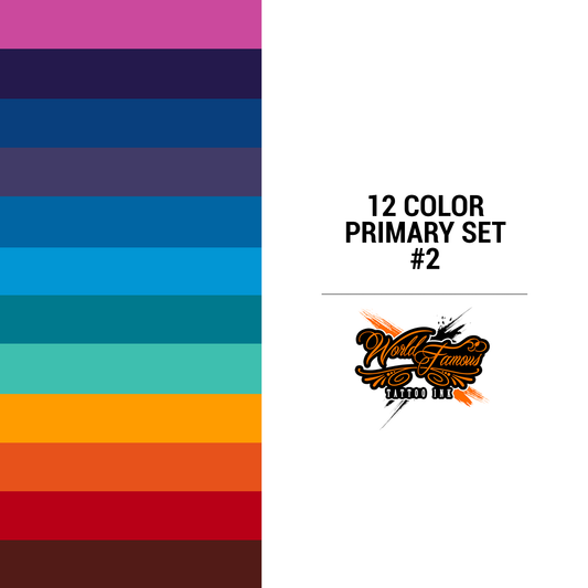 WF 12 Color Primary Set #2- 1 oz