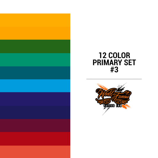 WF 12 Color Primary Set #3- 1 oz
