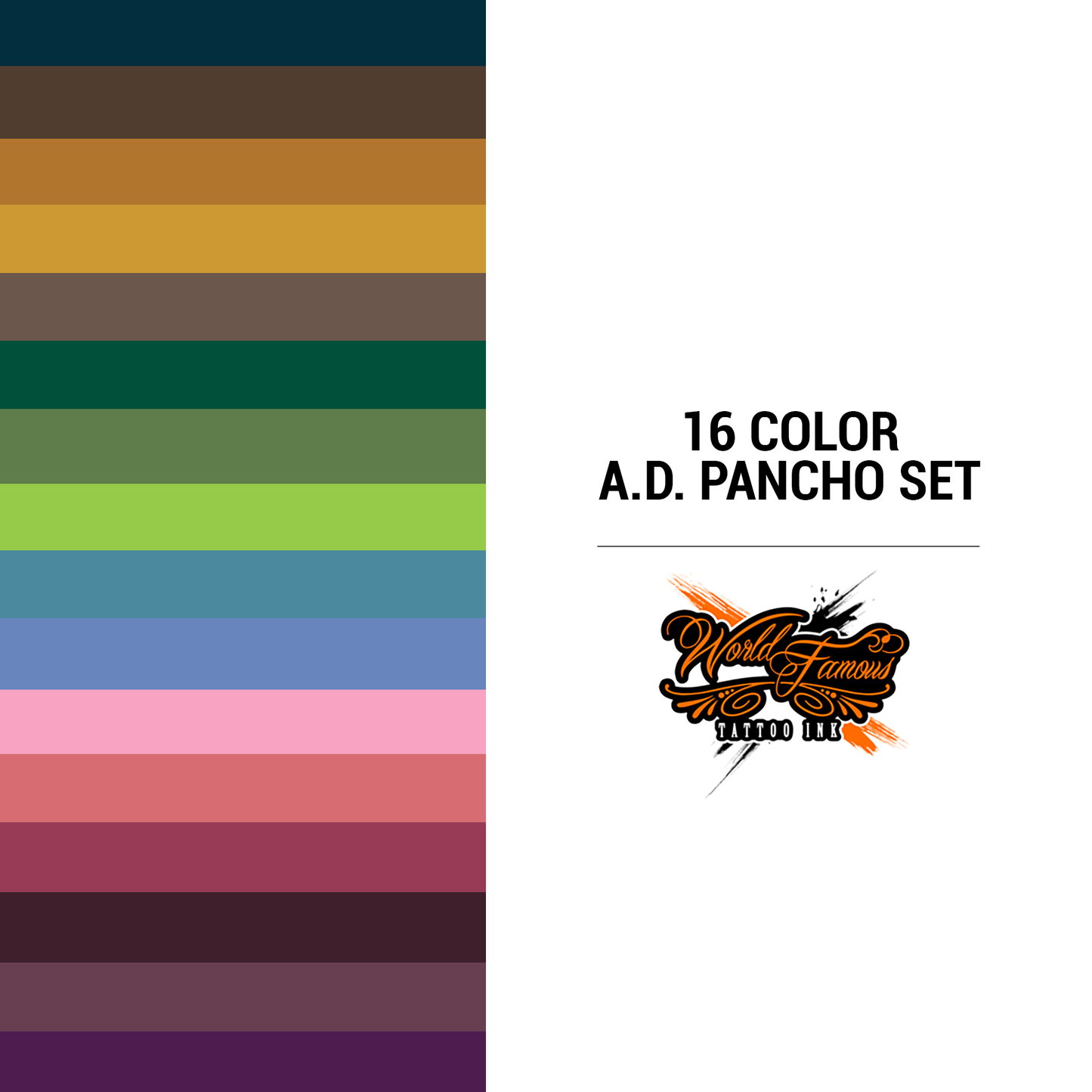 WF 16 Color A.D. Pancho Set