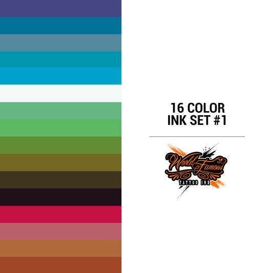 WF 16 Color Ink Set #1