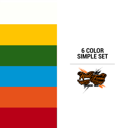 WF 6 Color Simple Set