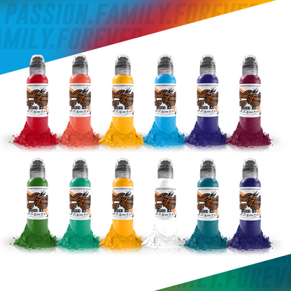 WF 12 Color Primary Set #3- 1 oz