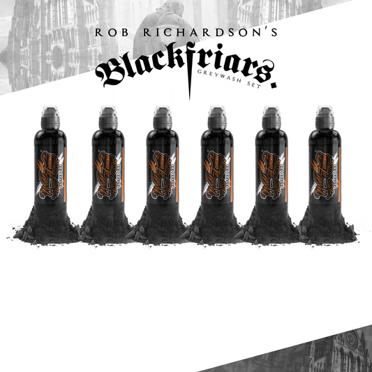 WF 5 Bottle Rob Richardson Black Friar Greywash Set